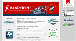 Desktop Screenshot of bandybyn.se