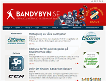 Tablet Screenshot of bandybyn.se